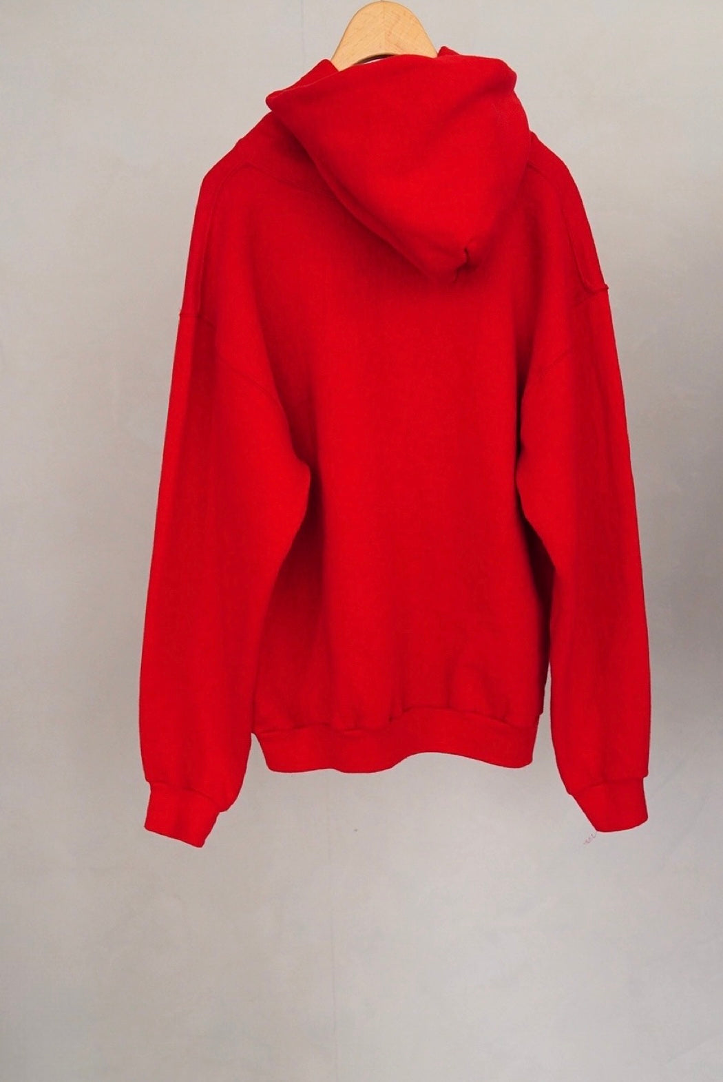 1980s Sweat hoodie in red