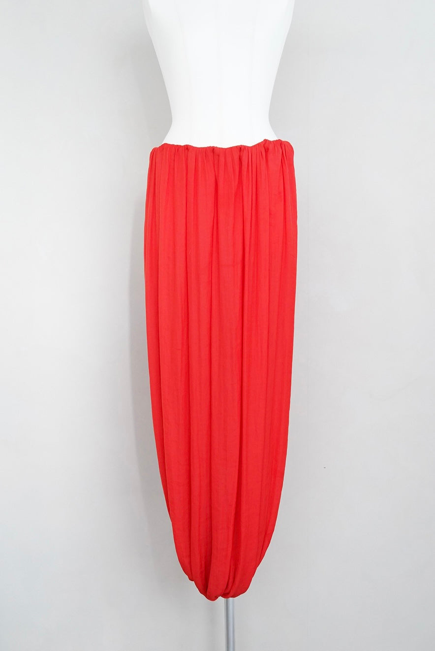 spring 2008 Lanvin by Alber Elbaz, balloon bud skirt