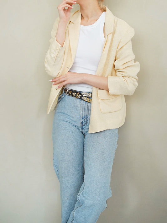 2000s Prada, silk short jacket