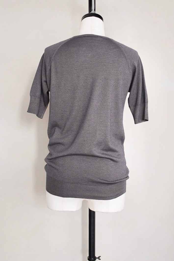 2000s Prada, half sleeves knit top