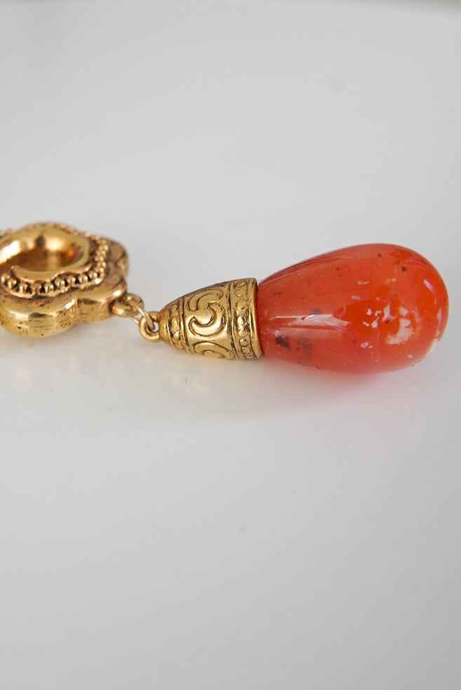 1960-70s European Vintage, costume jewelry earrings