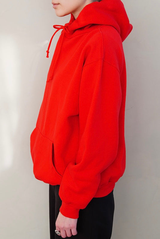 1980s Sweat hoodie in red