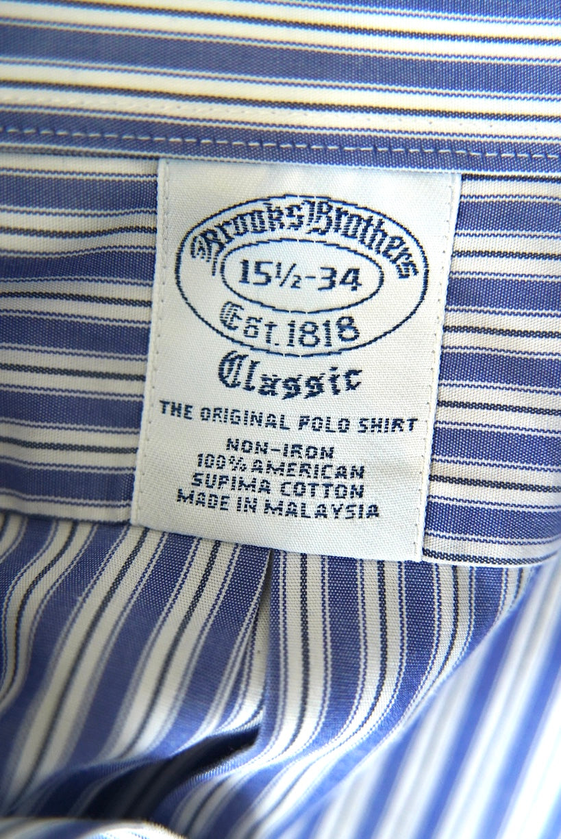 1990s Brooks Brothers, striped shirt