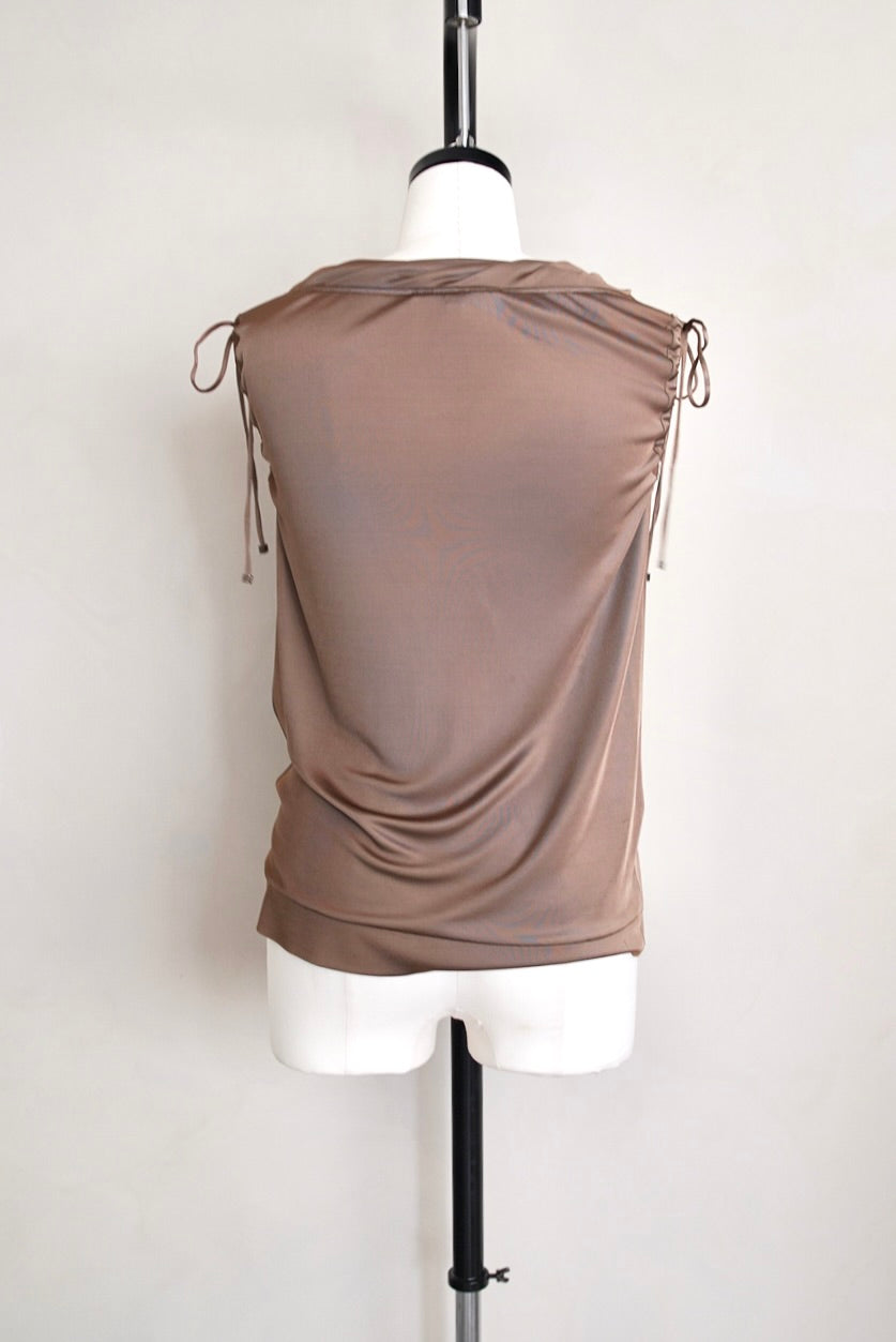 2000s Gucci, drawstring top