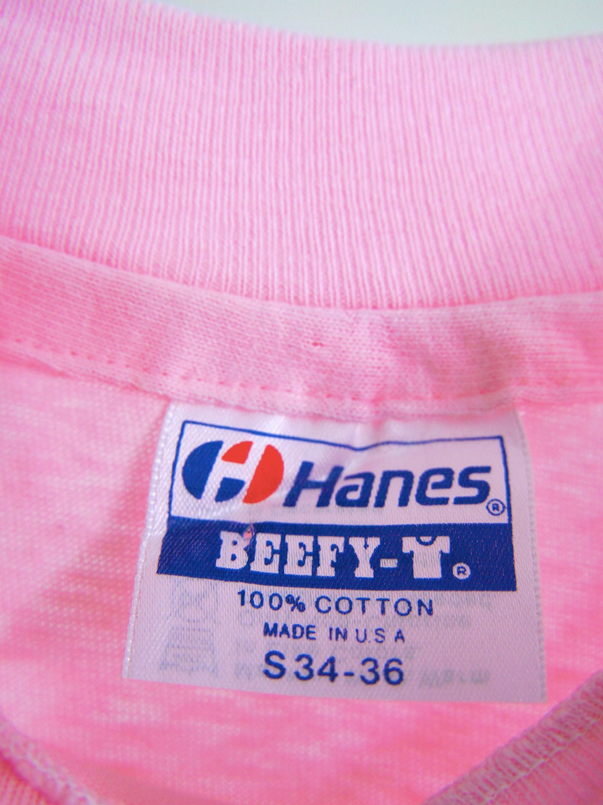 1980s Pocket T-Shirt in pink