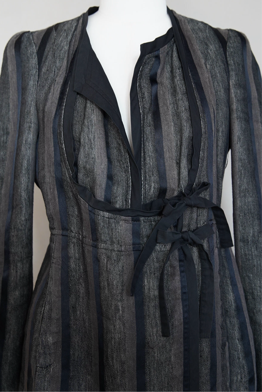 spring 2006 Dries Van Noten, striped trival jacket