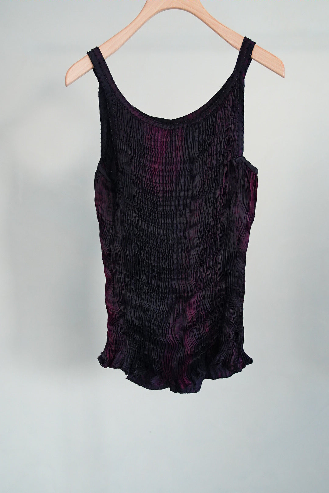 1980s like Fortuny pleated top