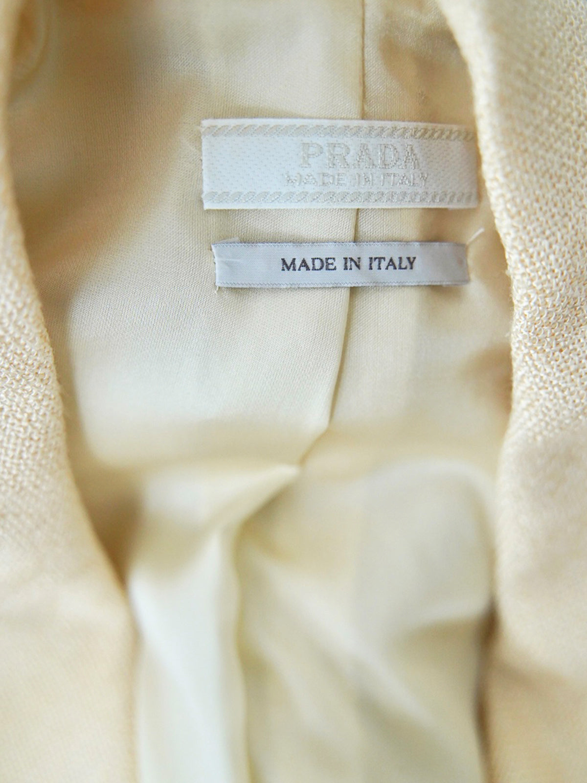 2000s Prada, silk short jacket