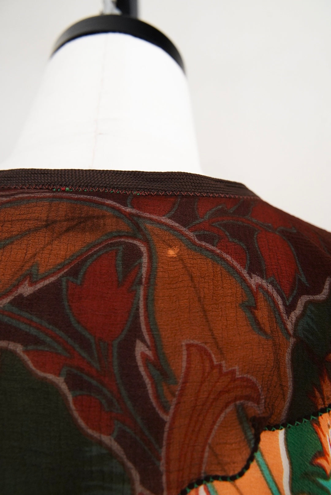 1970s London Vintage, liberty made couture blouse