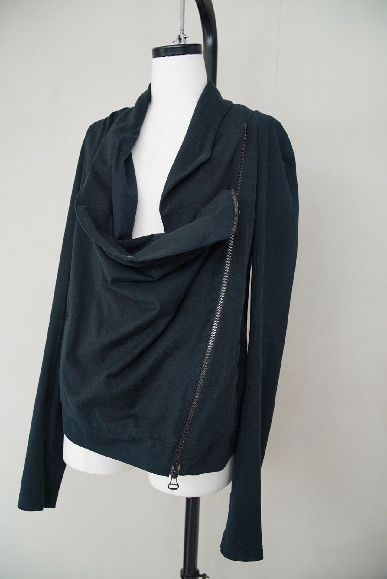 00s Helmut Lang, double face zip up cotton jacket