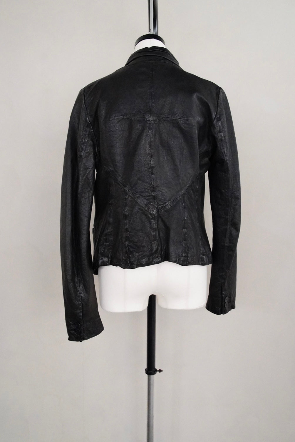 Allsaint, aging leather jacket