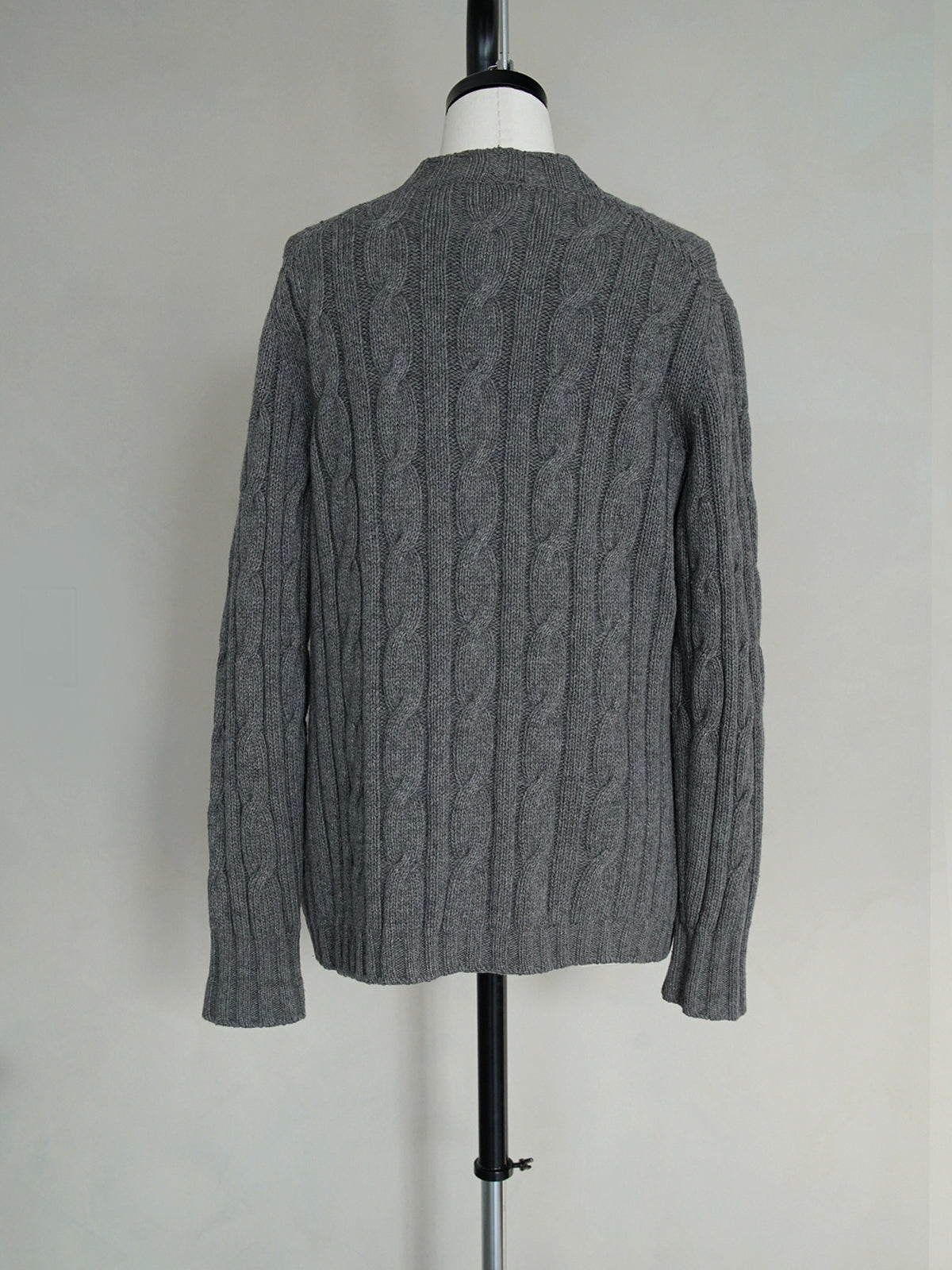 1970s Yves Saint Laurent, cable knit cardigan