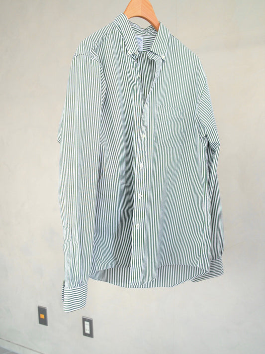 1990s Brooks Brothers, striped cotton shirt