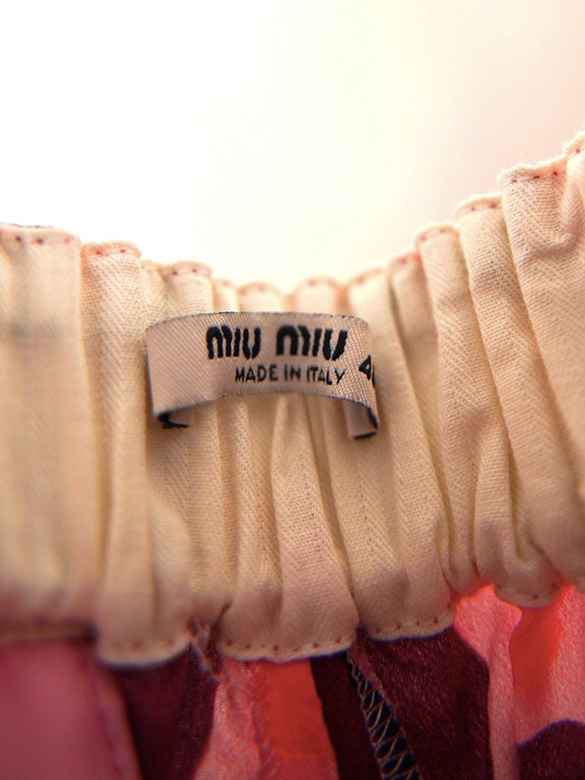 2000s Miu Miu, easy waist trousers