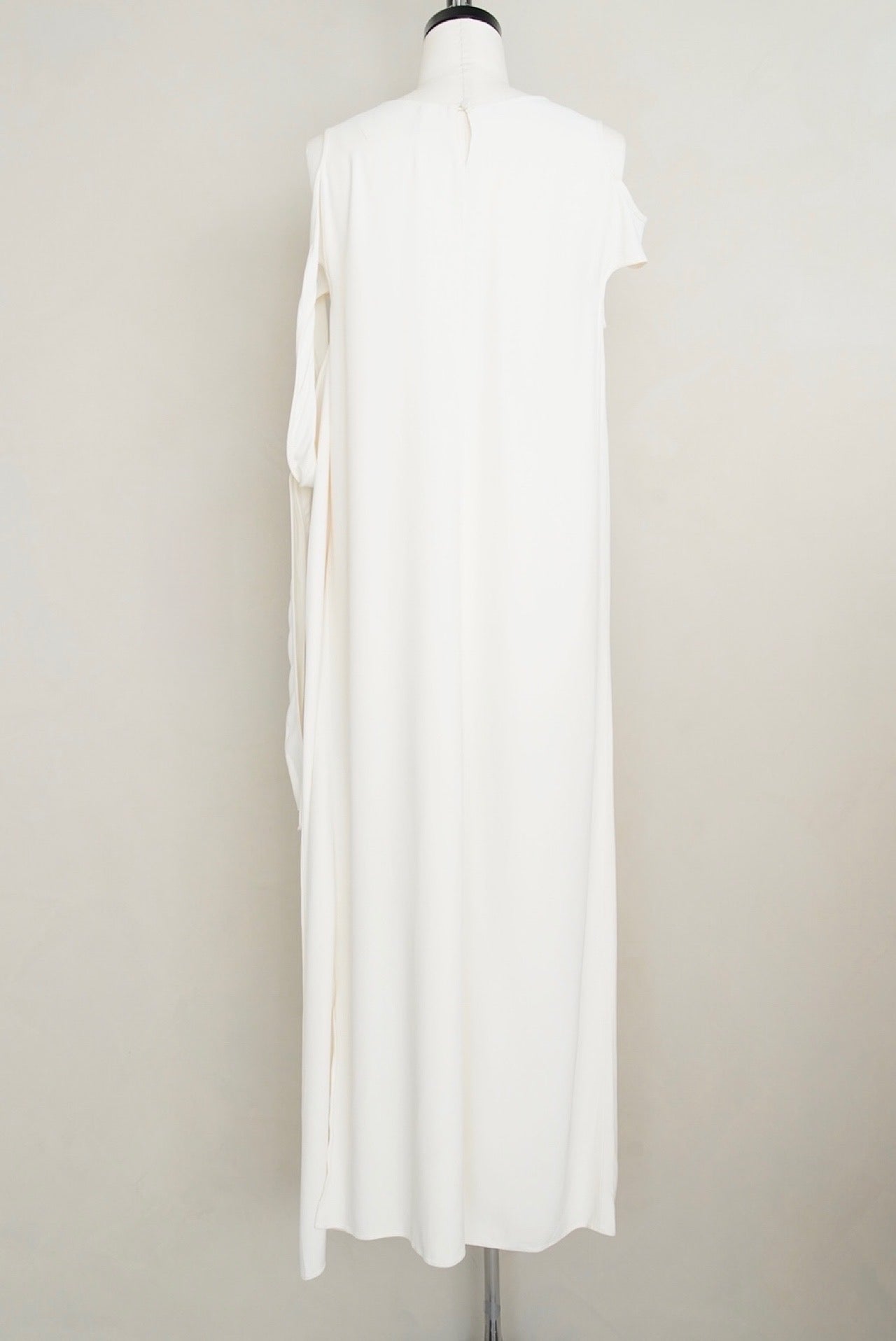 2000s Helmut Lang, asymmetry long dress