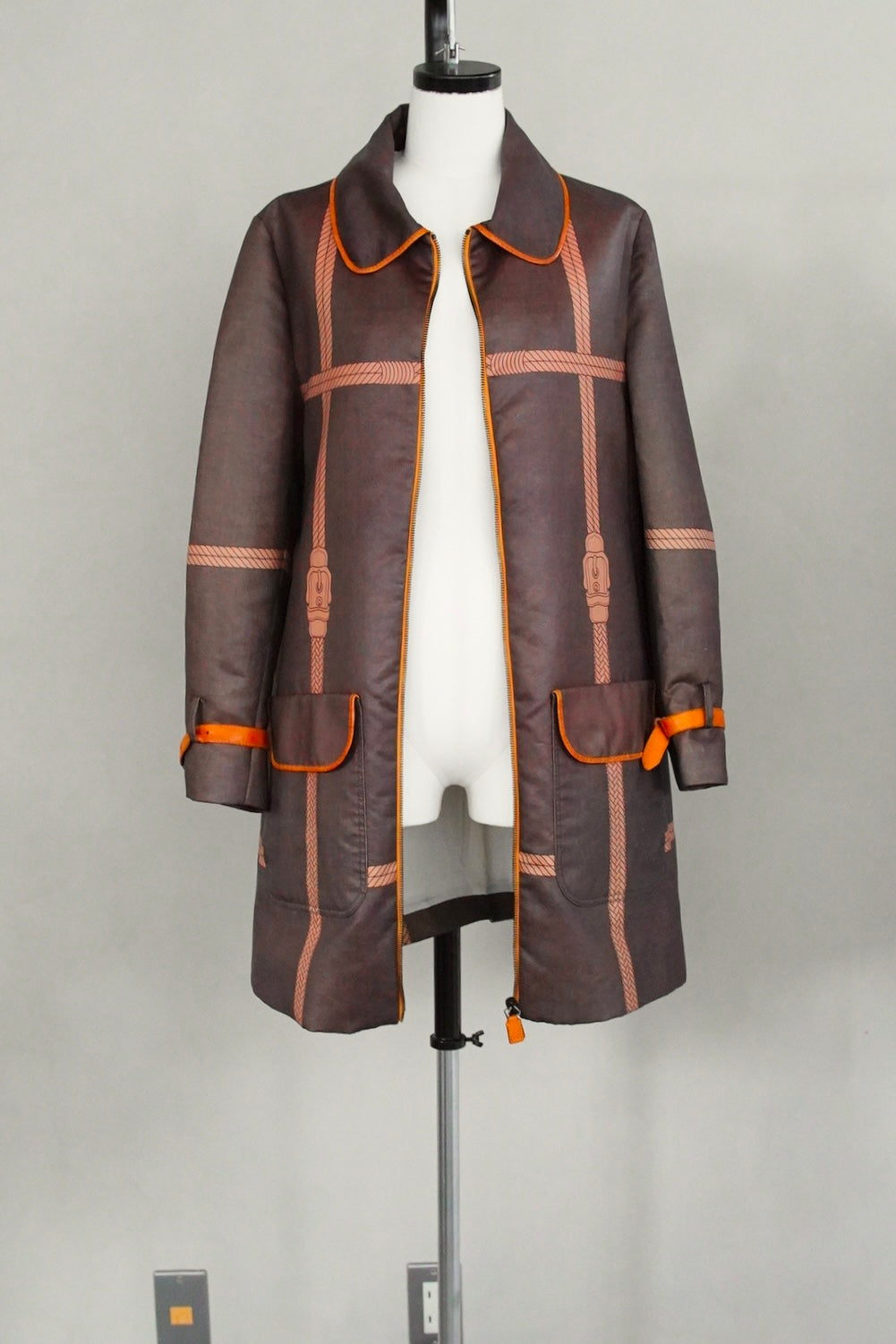 1990-2000s Charles Anastase, trompe-l'oeil bonding coat