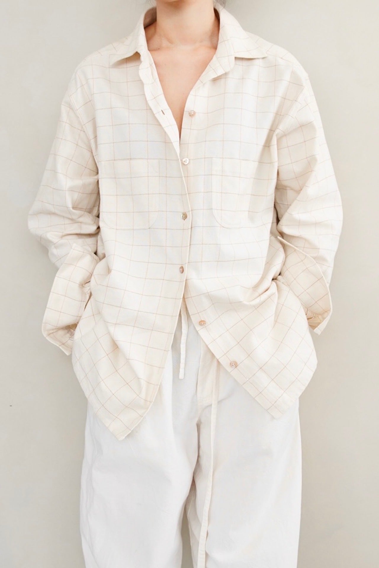 1990s Pleid cotton flannel shirt