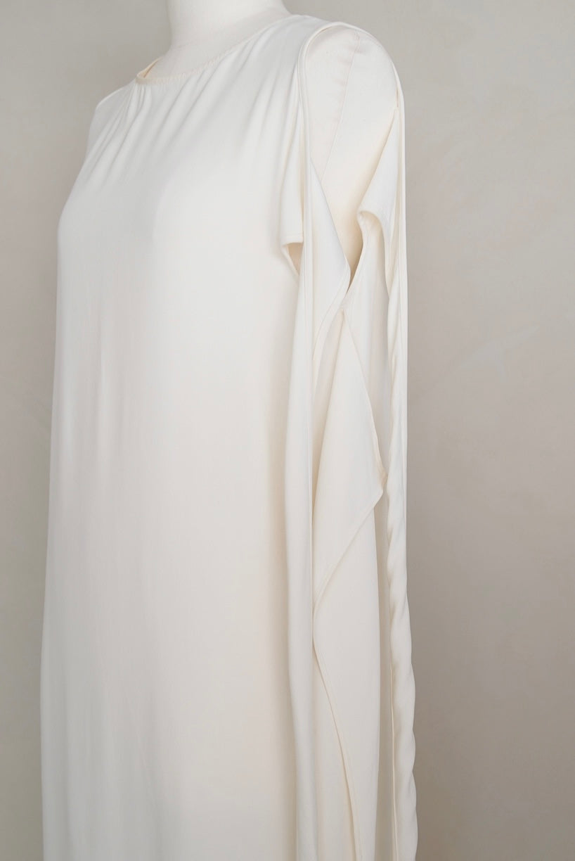 2000s Helmut Lang, asymmetry long dress
