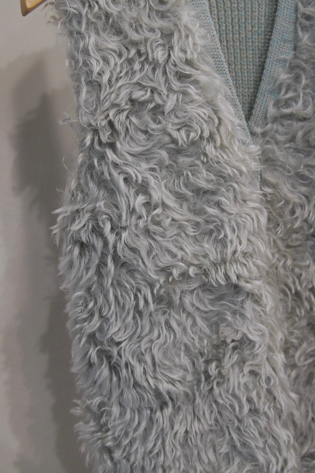 2007 AW Prada, lamb fur knit vest