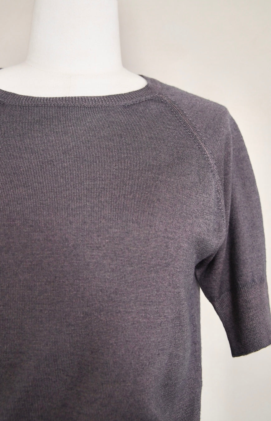 2000s Prada, half sleeves knit top