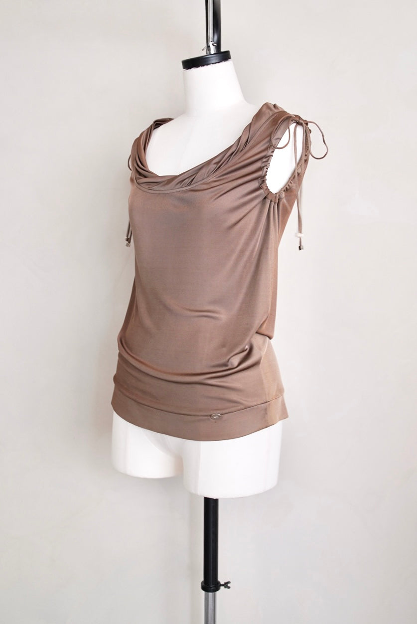 2000s Gucci, drawstring top
