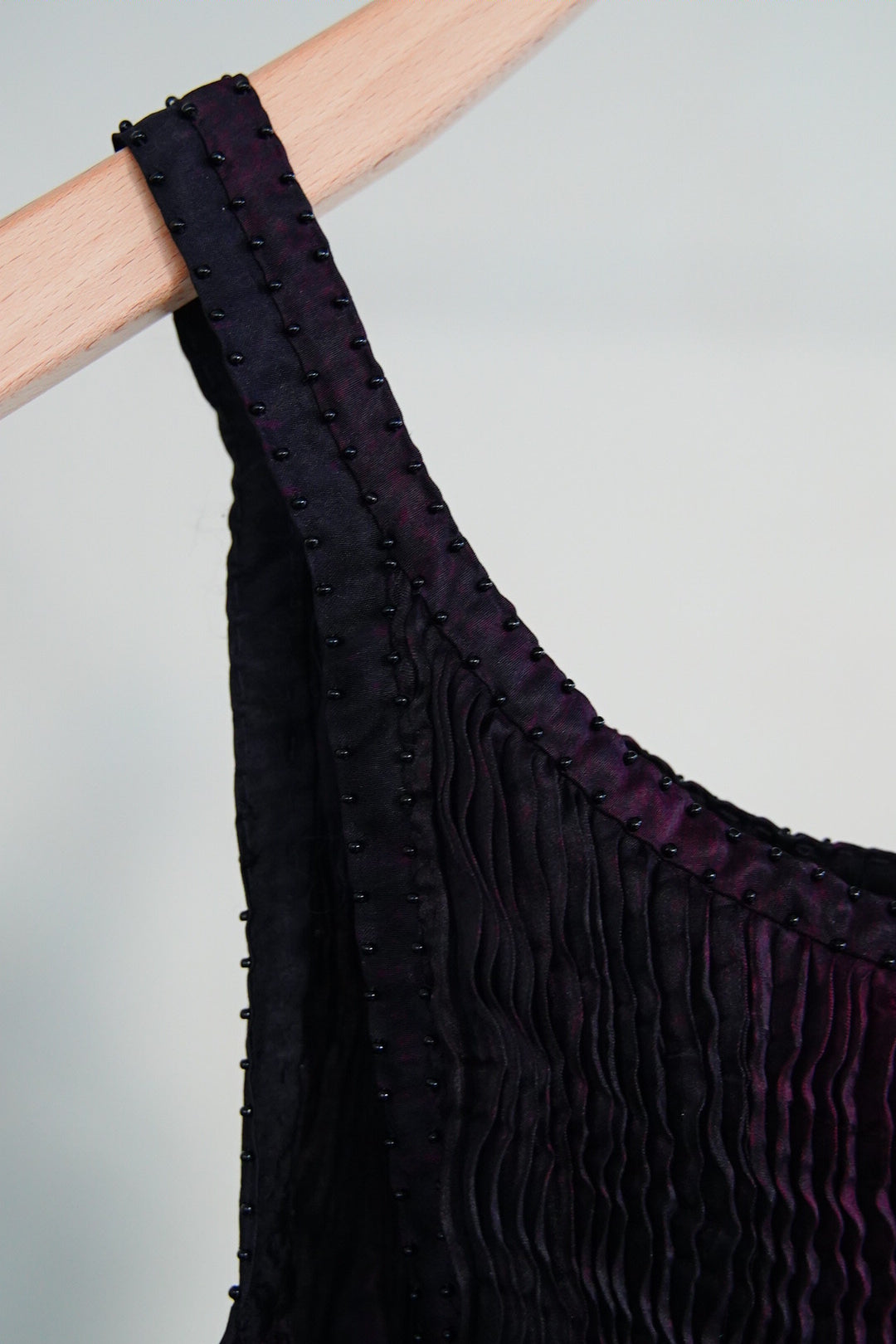 1980s like Fortuny pleated top