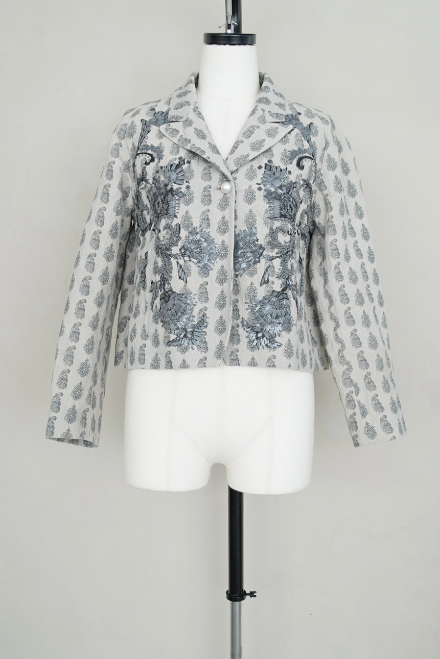 2000s Dries Van Noten, embroidered bijou jacket