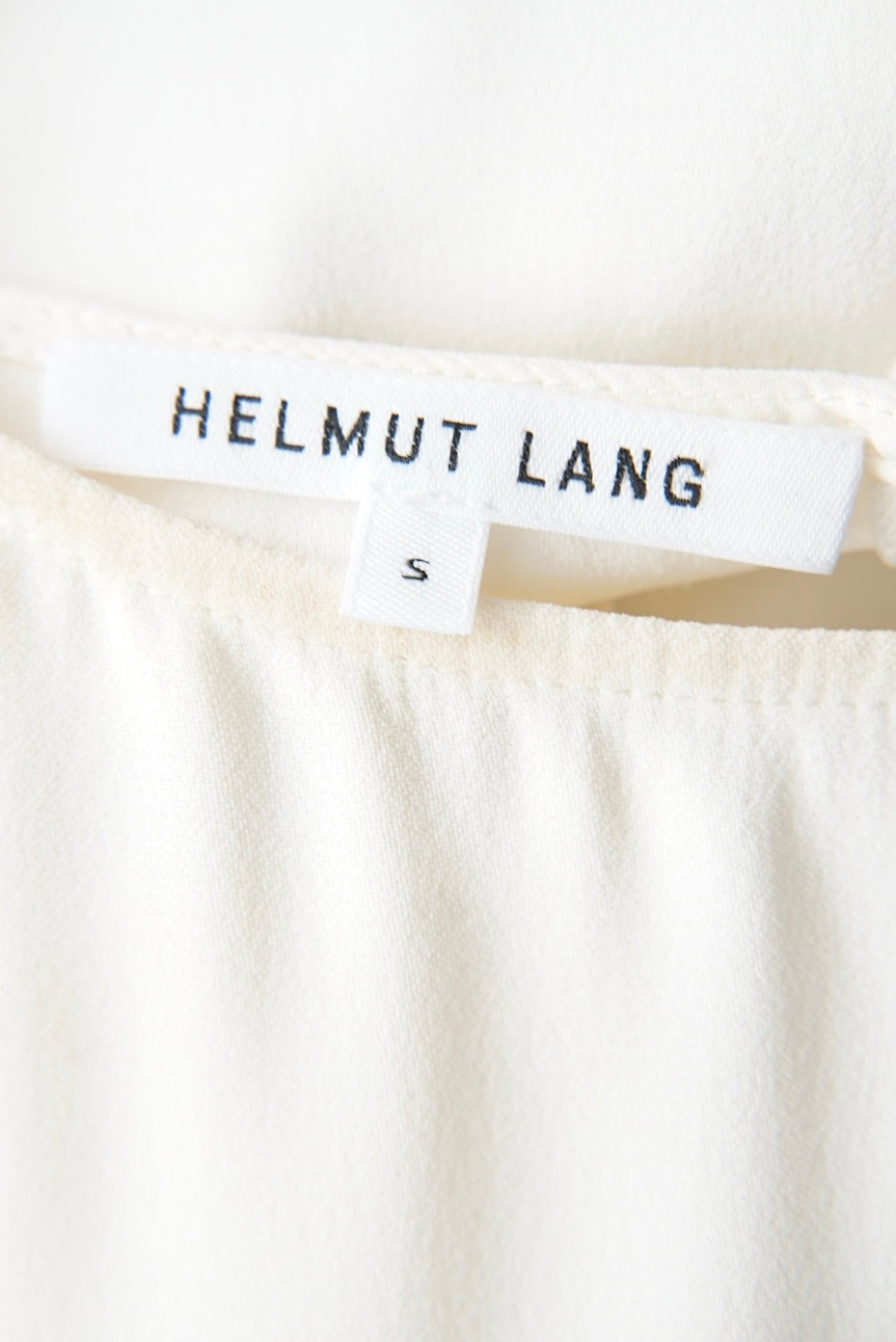 2000s Helmut Lang, asymmetry long dress