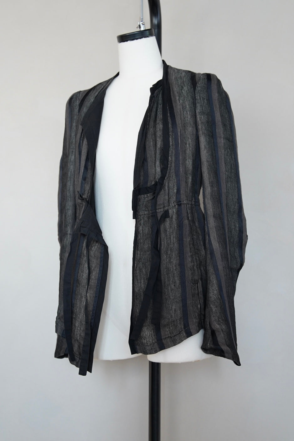 spring 2006 Dries Van Noten, striped trival jacket