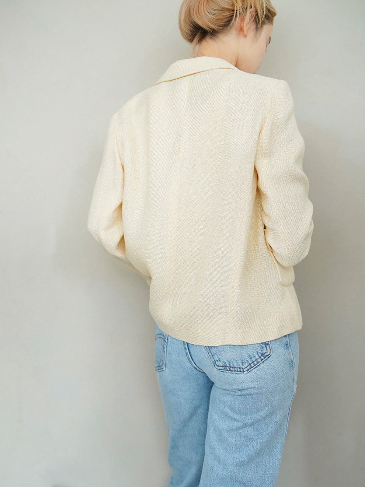 2000s Prada, silk short jacket