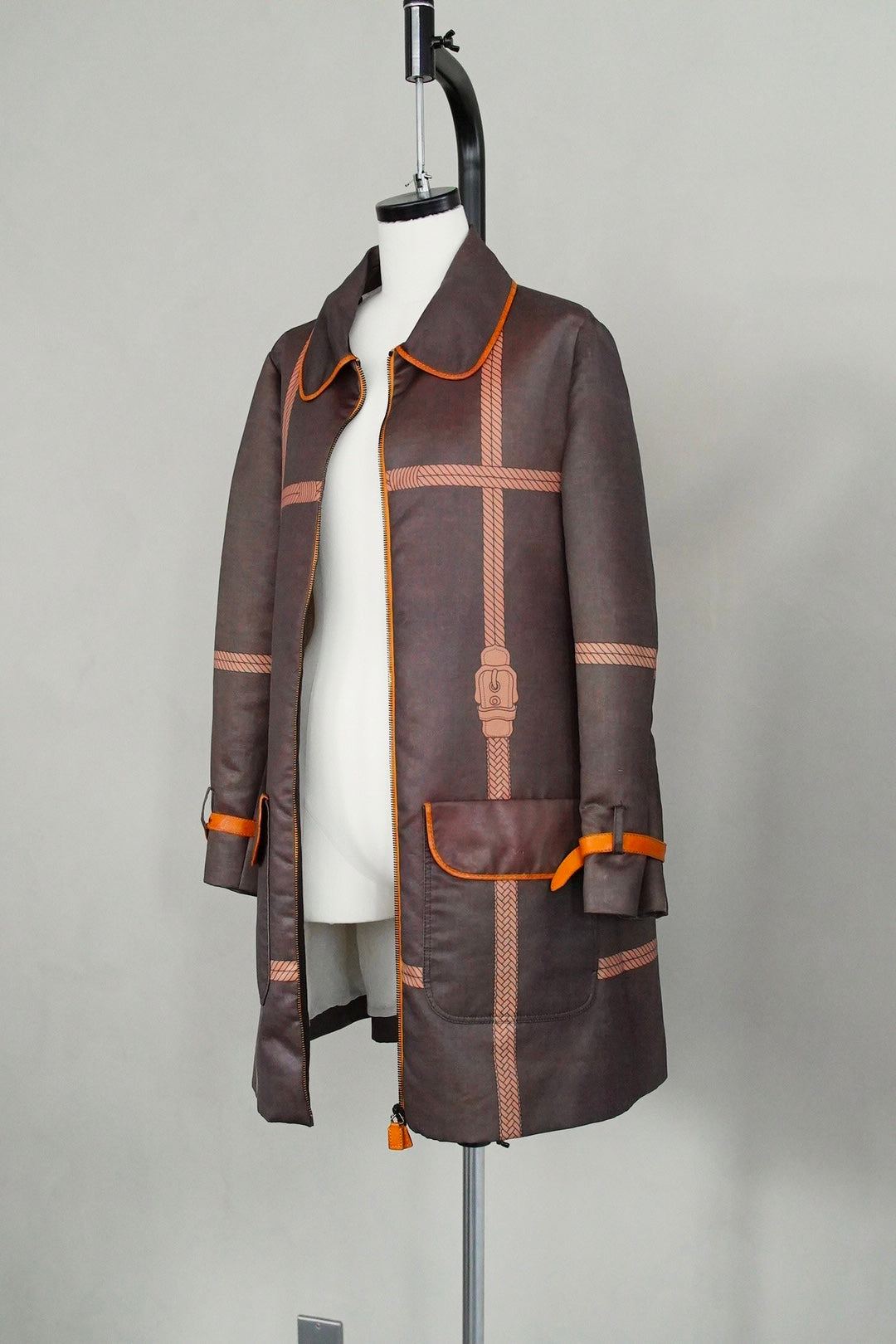 1990-2000s Charles Anastase, trompe-l'oeil bonding coat