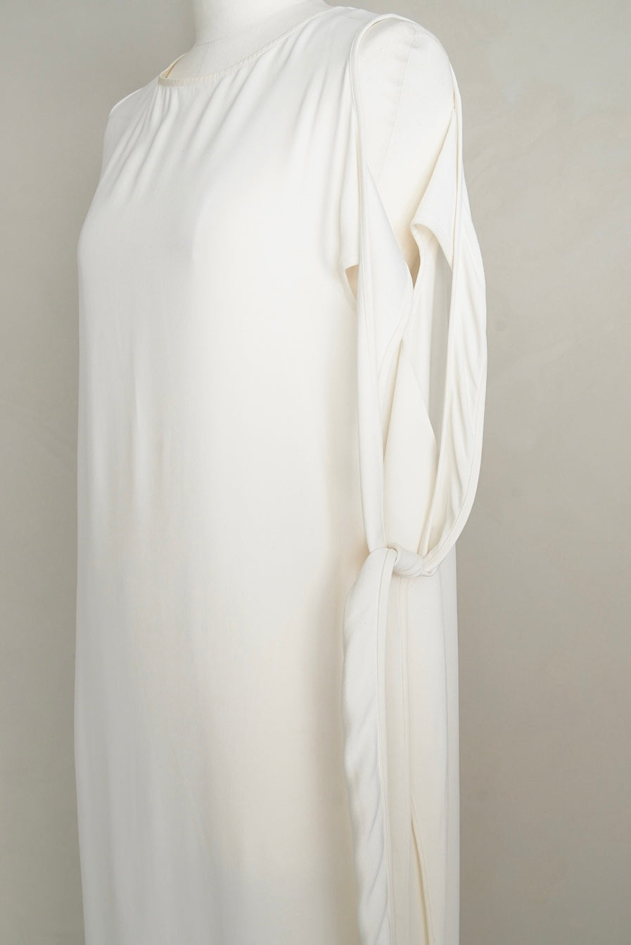 2000s Helmut Lang, asymmetry long dress