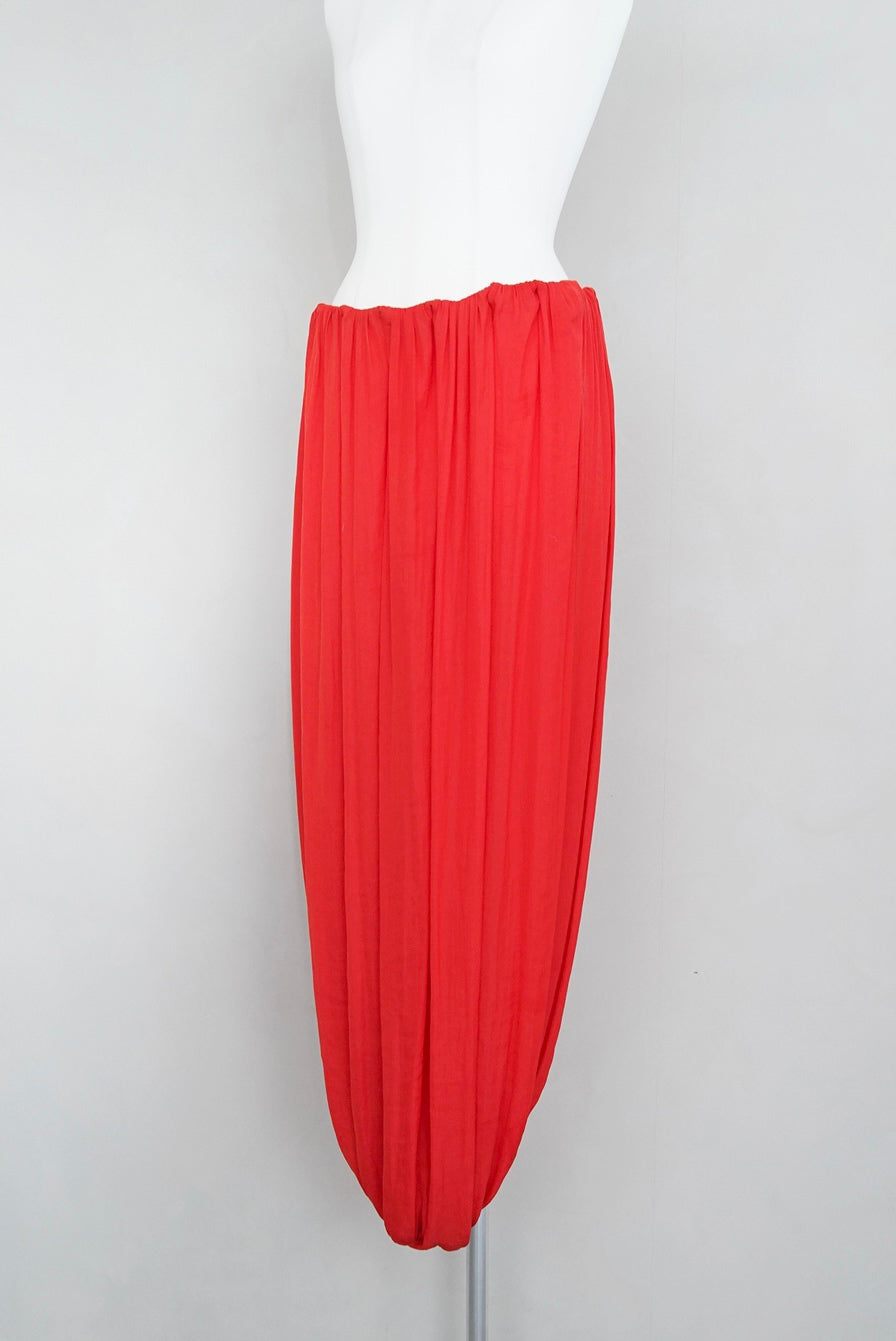 spring 2008 Lanvin by Alber Elbaz, balloon bud skirt