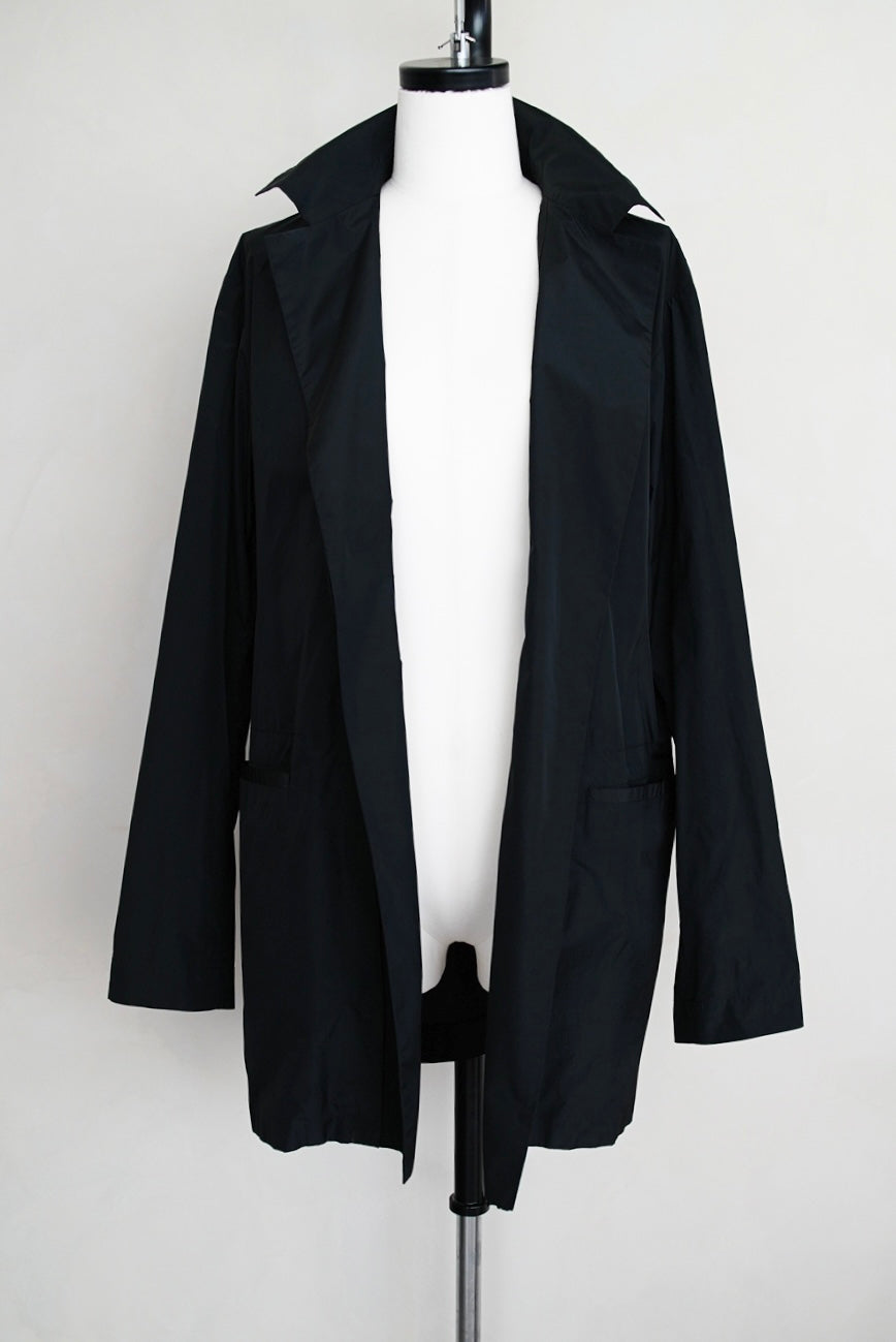 1990s Jil Sander, front knot nylon jacket