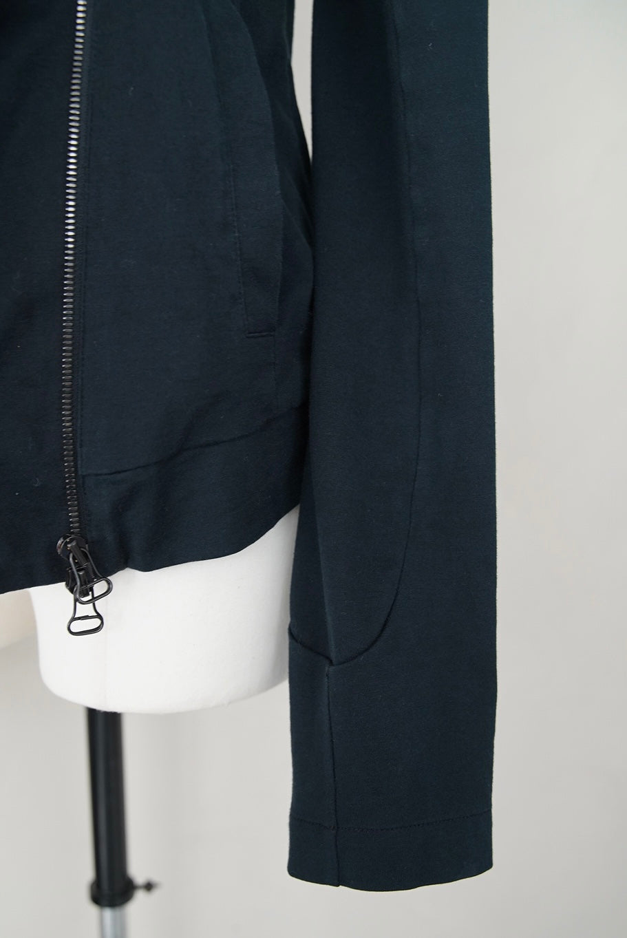 00s Helmut Lang, double face zip up cotton jacket