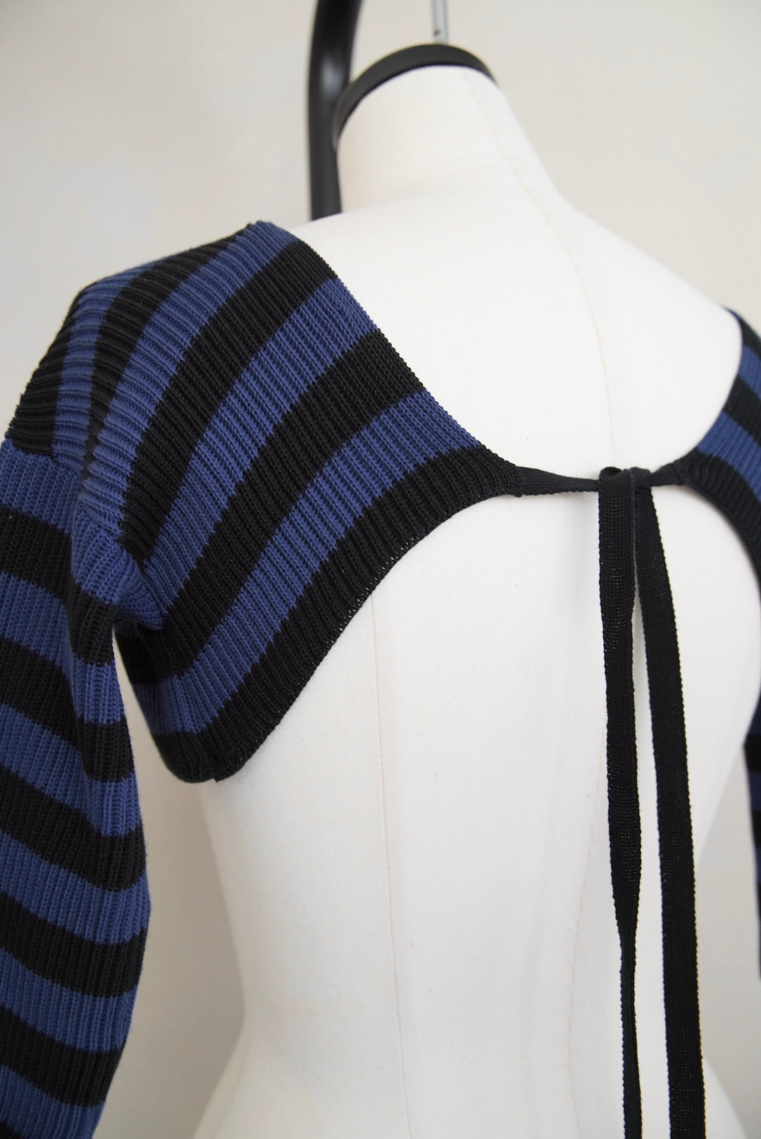 2000s Prada, short border bolero top