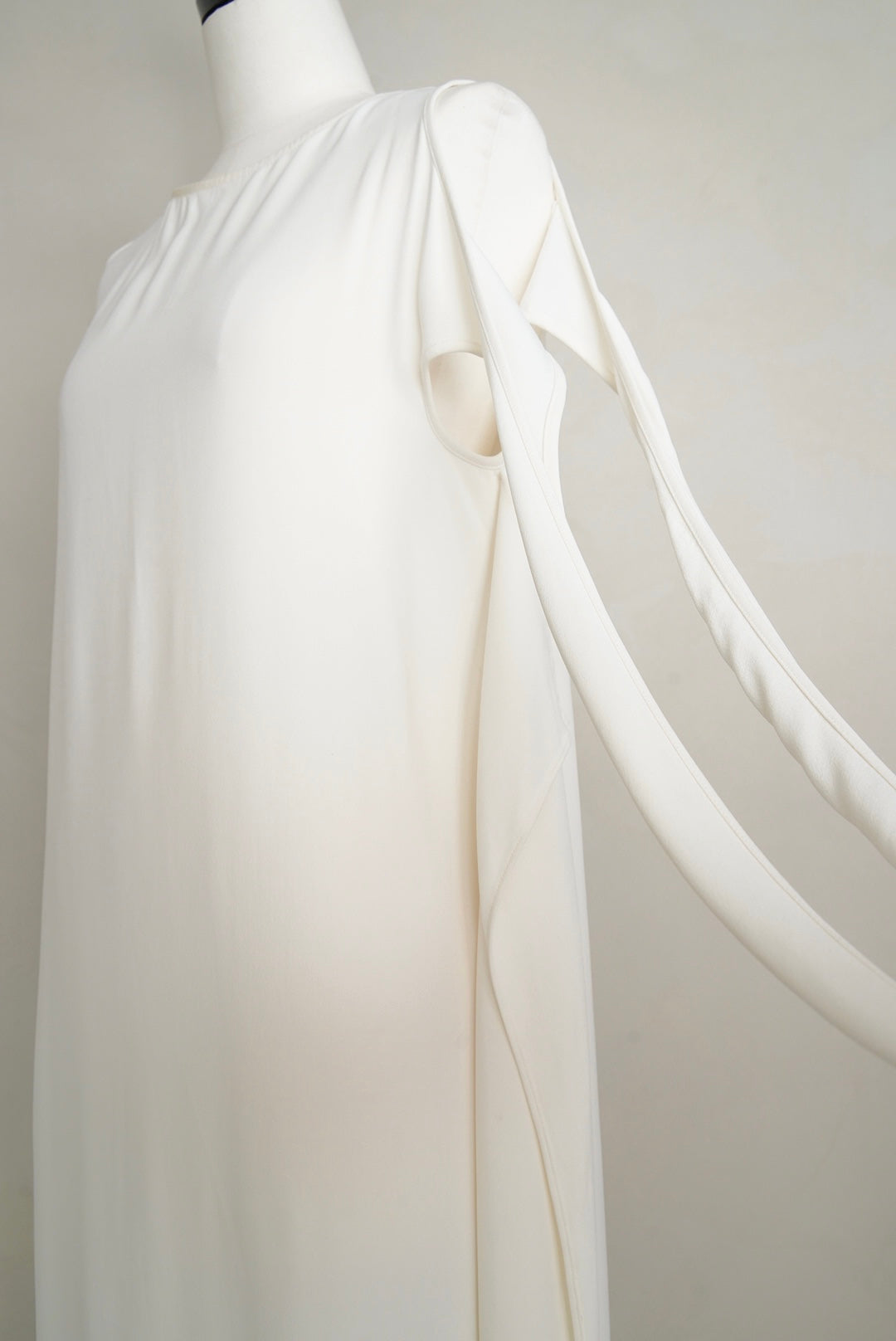 2000s Helmut Lang, asymmetry long dress
