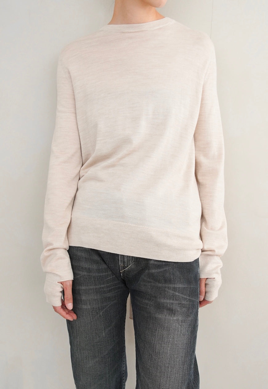 2000s Celine by Phoebe Philo, back tied knit top