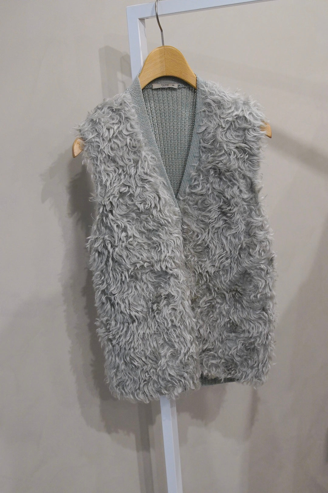 2007 AW Prada, lamb fur knit vest