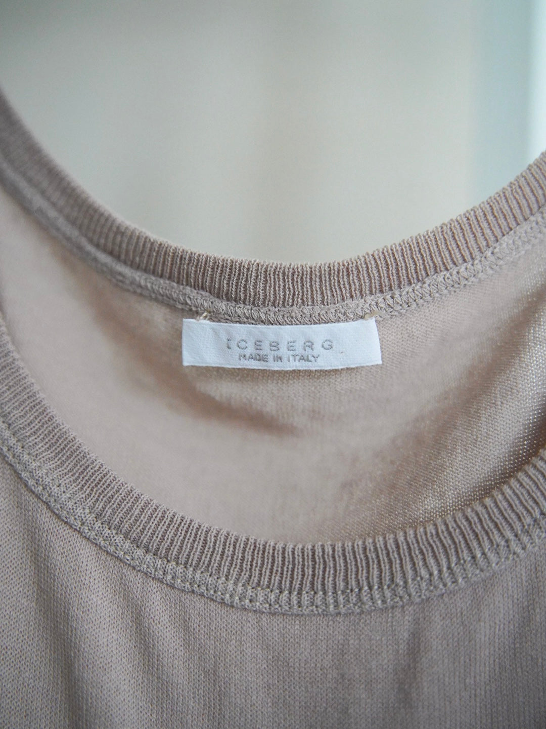 1990s Iceberg, Monroe woven knit top