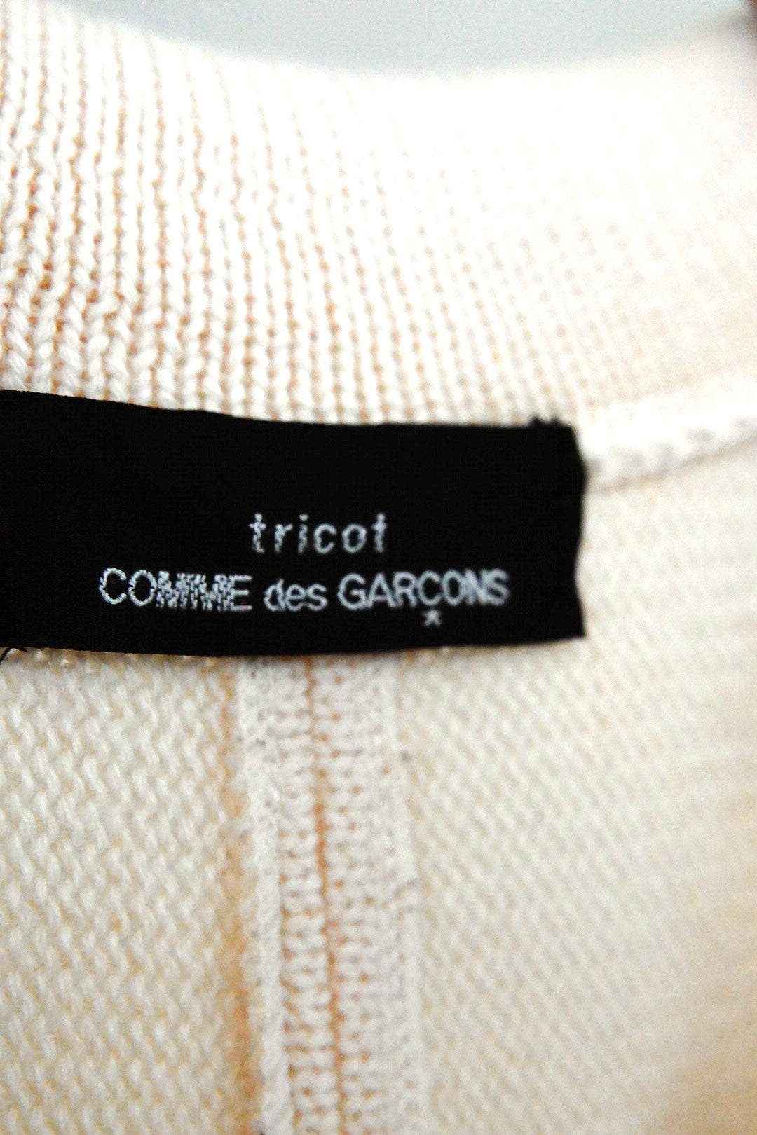 AD2000 Comme des Garçons, zip up knit poncho