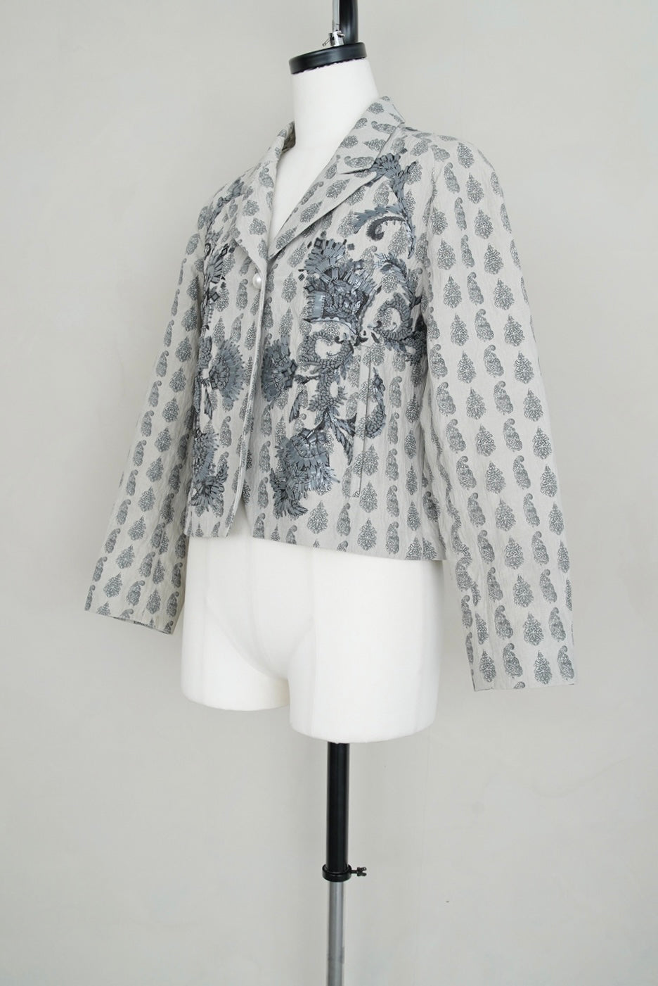 2000s Dries Van Noten, embroidered bijou jacket