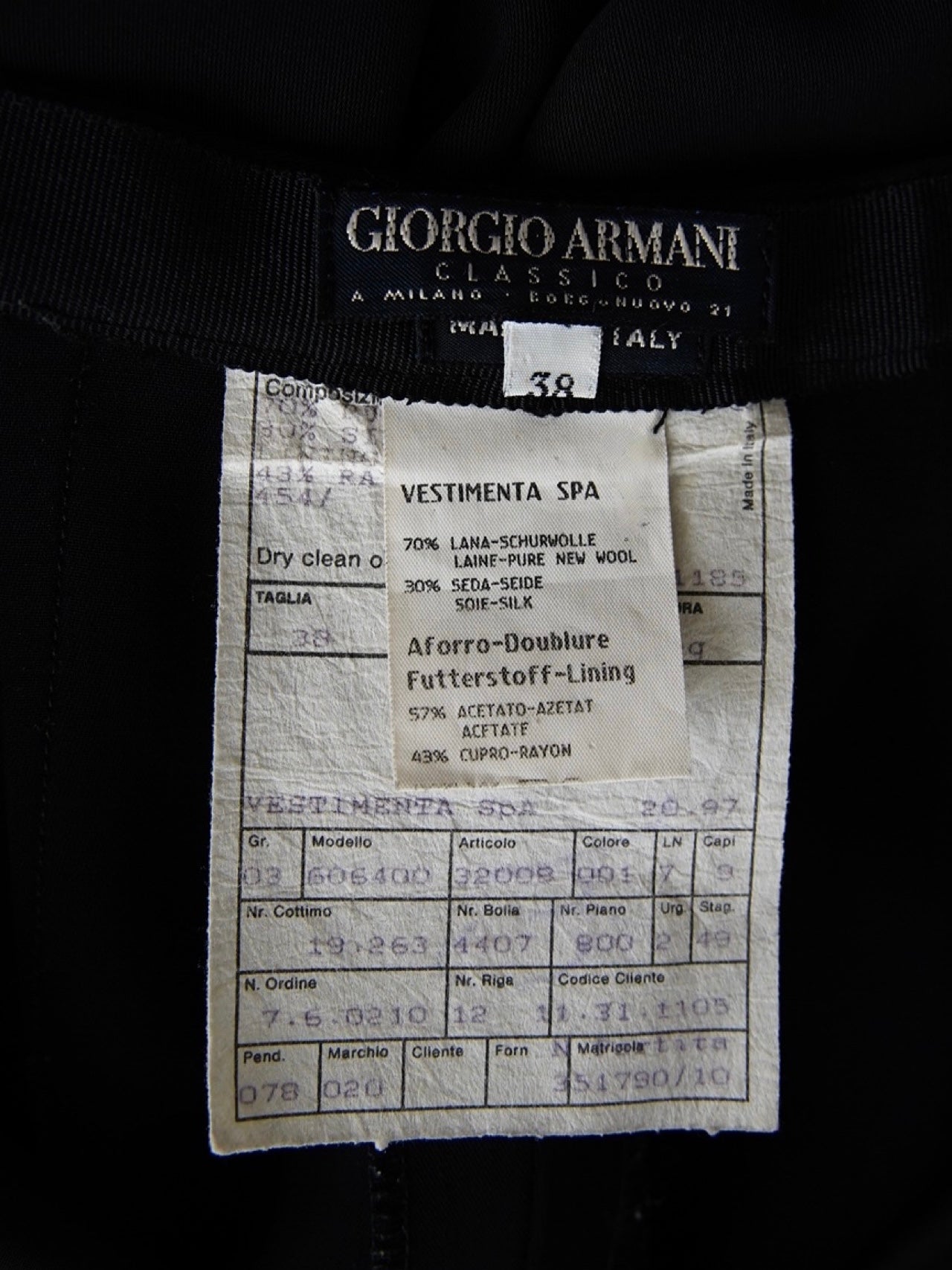 1980s Giorgio Armani, trousers