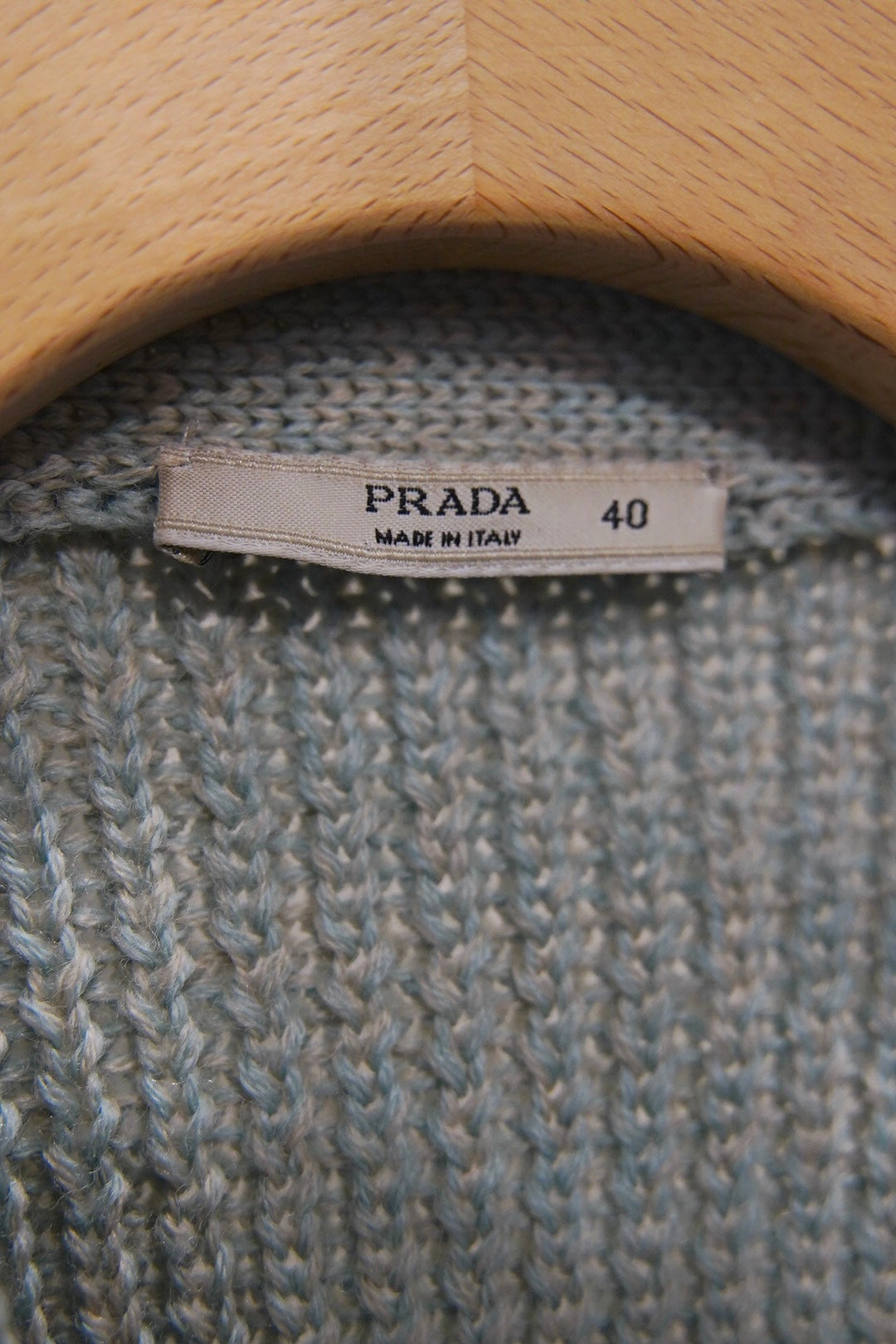 2007 AW Prada, lamb fur knit vest