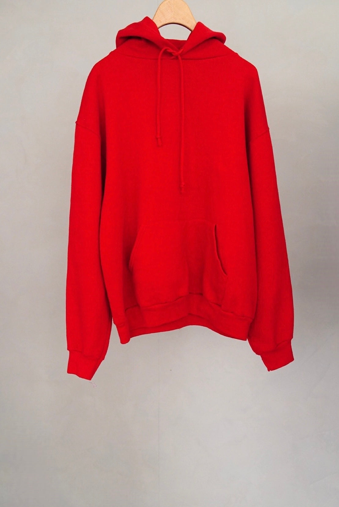 1980s Sweat hoodie in red