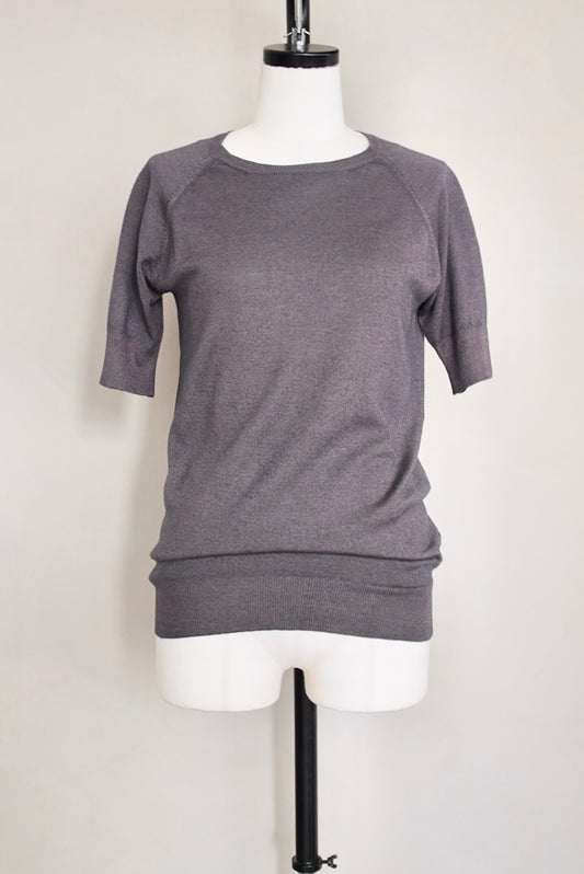 2000s Prada, half sleeves knit top