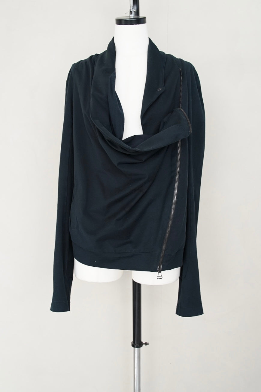 00s Helmut Lang, double face zip up cotton jacket