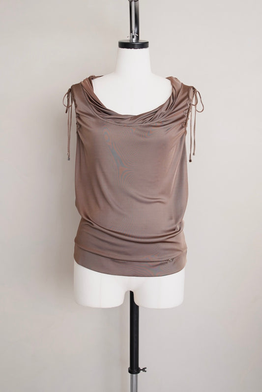 2000s Gucci, drawstring top