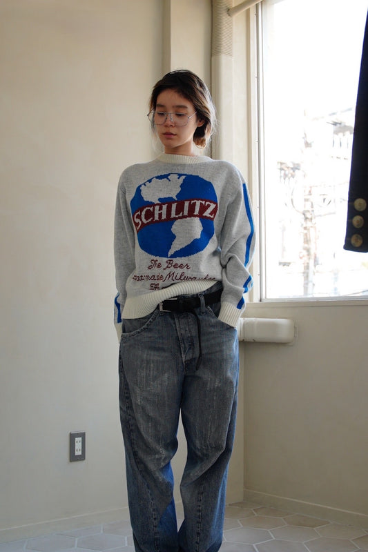 1970s Jacquard knit top