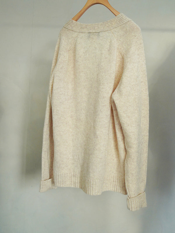 1970s Shetland wool knit cardigan